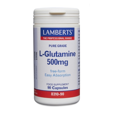 Lamberts L Glutamine 500mg  90 caps